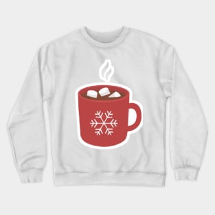 Christmas hot chocolate Crewneck Sweatshirt